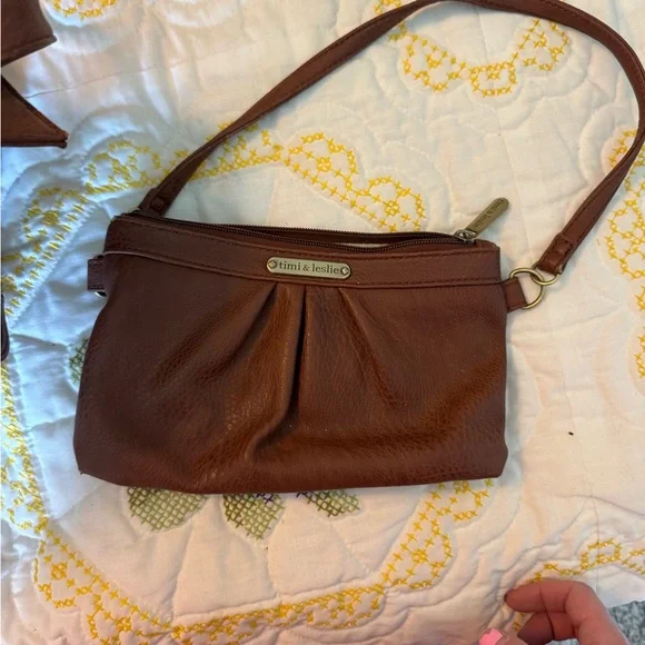 Timi & Leslie Diaper Bag w/wristlet